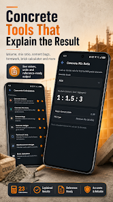 Concrete tools screenshot