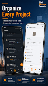 Project organization screenshot