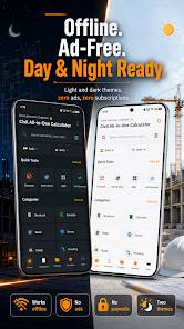 Offline light and dark theme screenshot