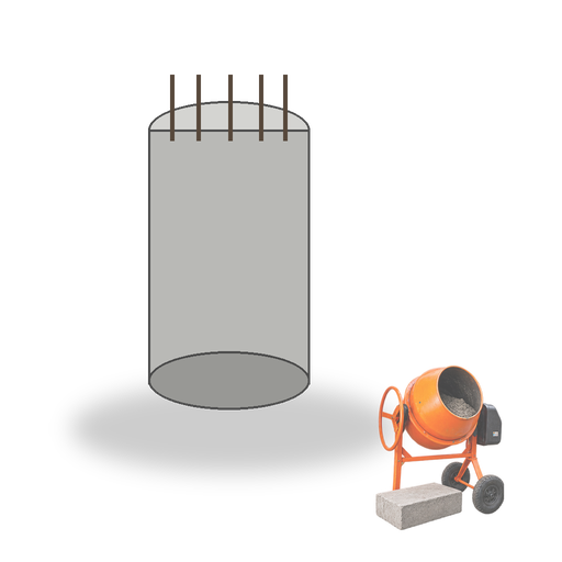 Circular Column Concrete Calculator